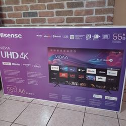 4k TV 55 inch HDR Dolby Vision Brand New