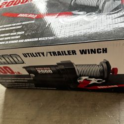 Winch With Zinc Cables 