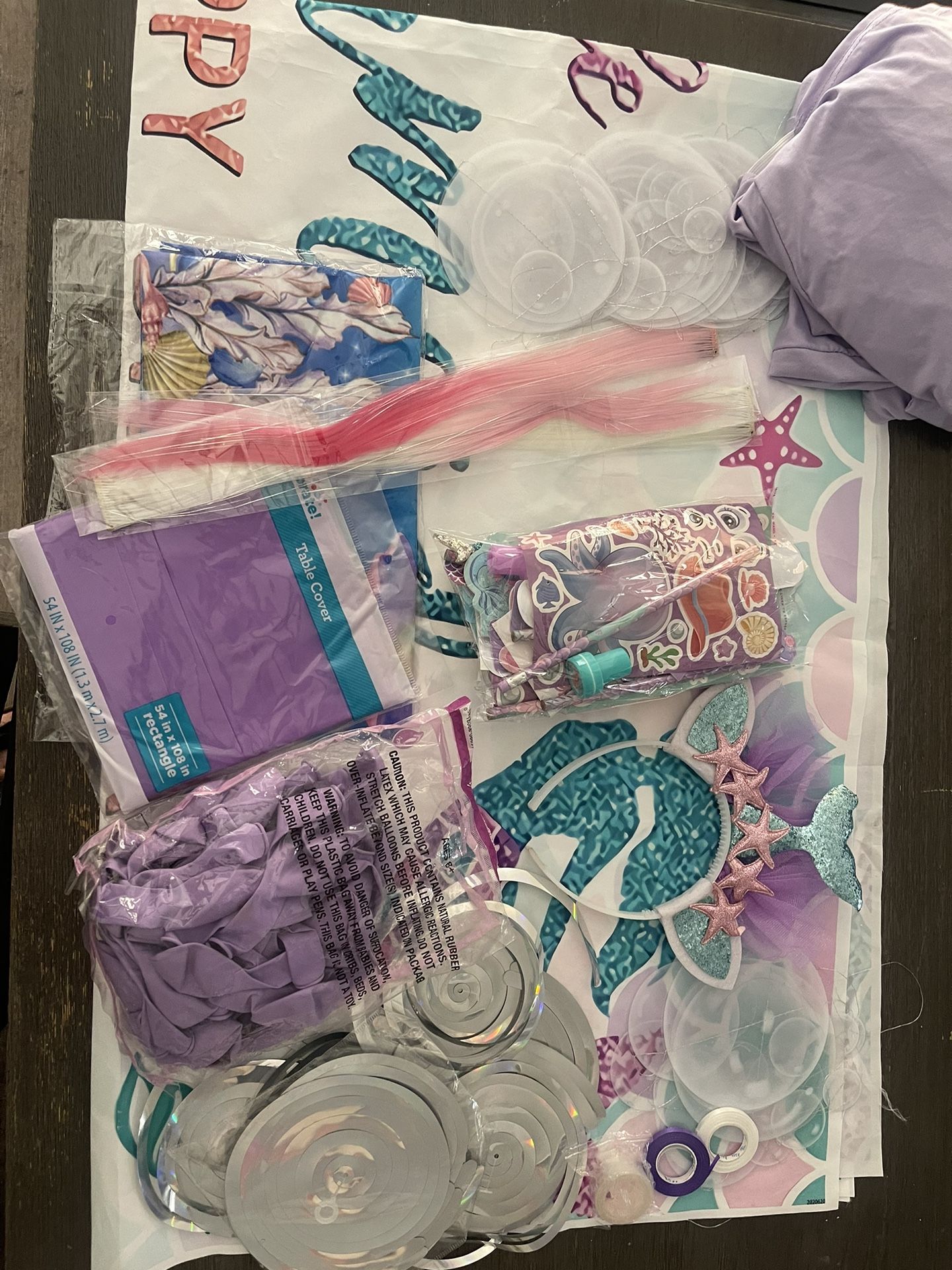Mermaid Party Supplies 