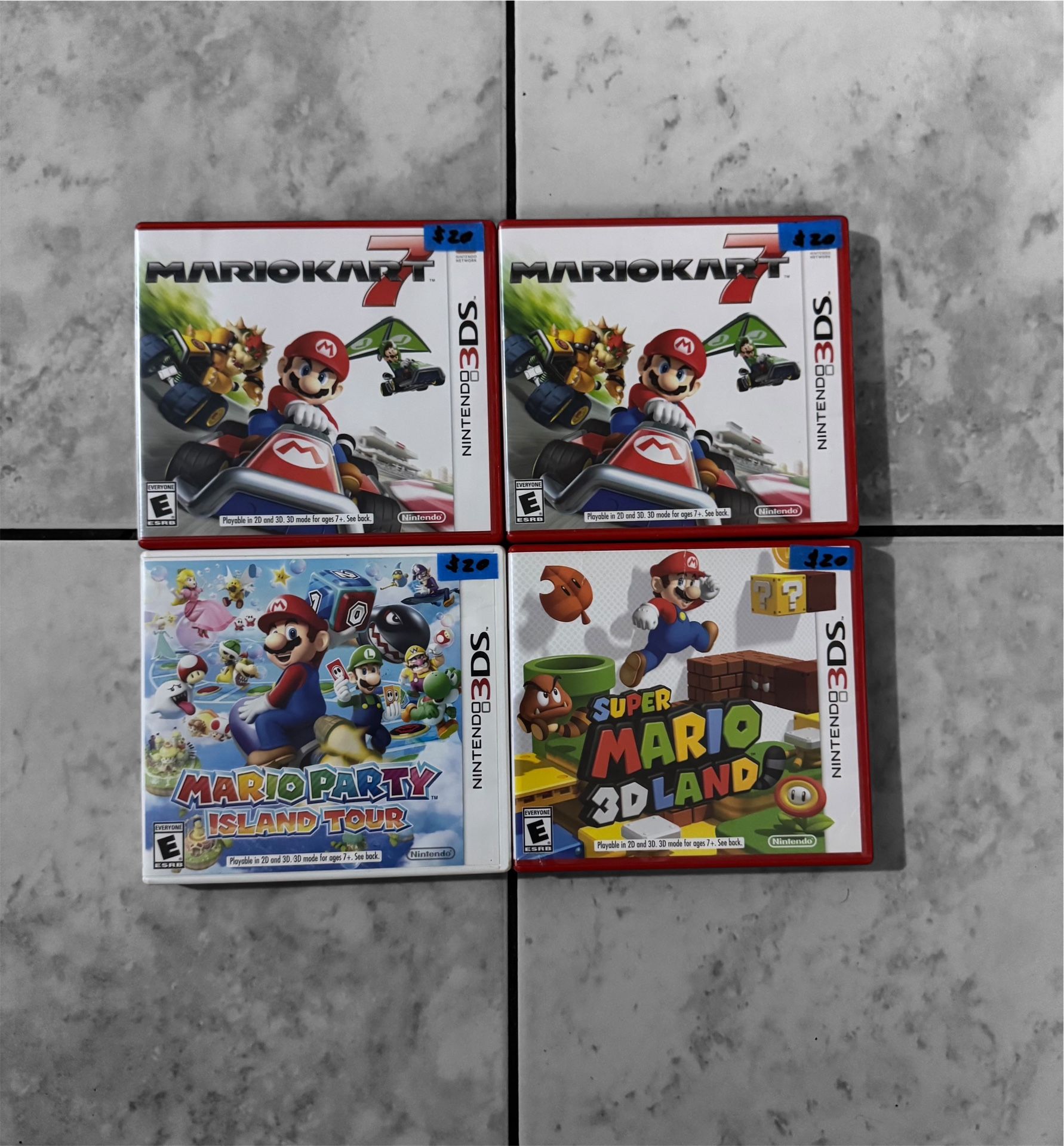 Nintendo 3DS Games — $20