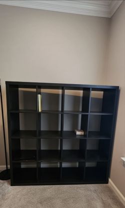 IKEA Kallax Cube Shelf Unit Black