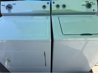 Washer and gas dryer