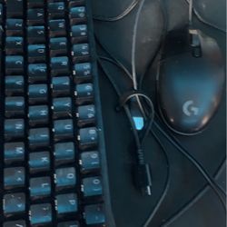 60%keyboard And Logitech G203