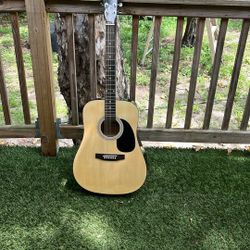 🎸 Beautiful Stadium Acoustic Guitar – Like New! 🎶