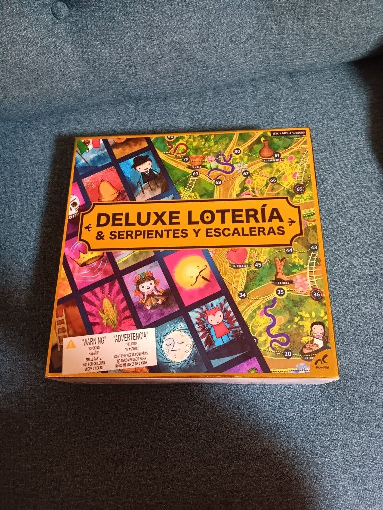 NEW....Deluxe LoterĂa Y Serpientes Y Esslcaleras