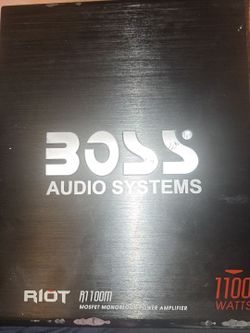 Boss Audio Sytem Amplifier