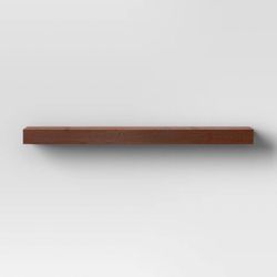 Threshold Floating Wood Shelf