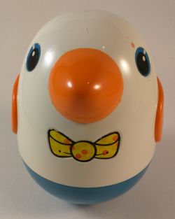 Playskool Vintage Roly Poly Chime Penguin Baby Toy