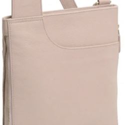 RADLEY LONDON BLUSH PINK LEATHER ZIP AROUND POCKET ADJUSTABLE CROSSBODY BAG NWT
