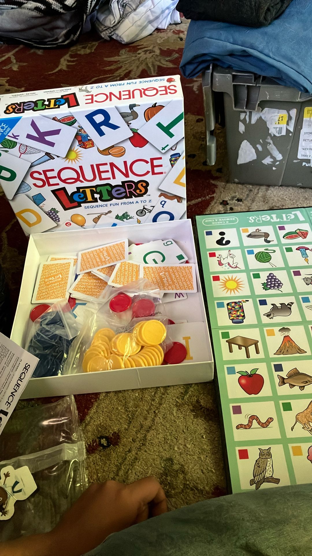 Game Sequence Letters