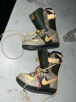 Nike Snowboard Boots Safari Print