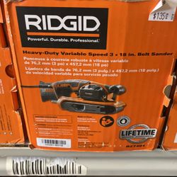 Ridgid Belt Sander