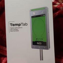 New, EVOO TempTab Tablet with Non-Contact Thermometer