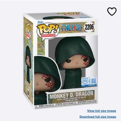 monkey d dragon funko pop
