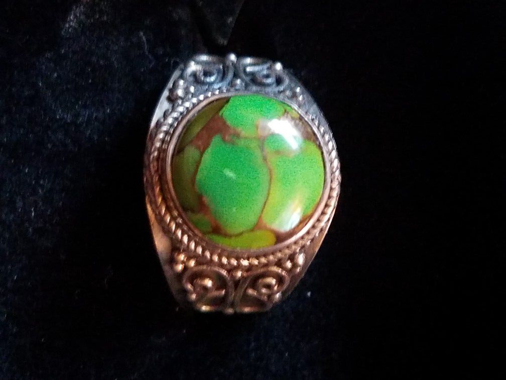 Beautiful Green Turquoise Type Stone