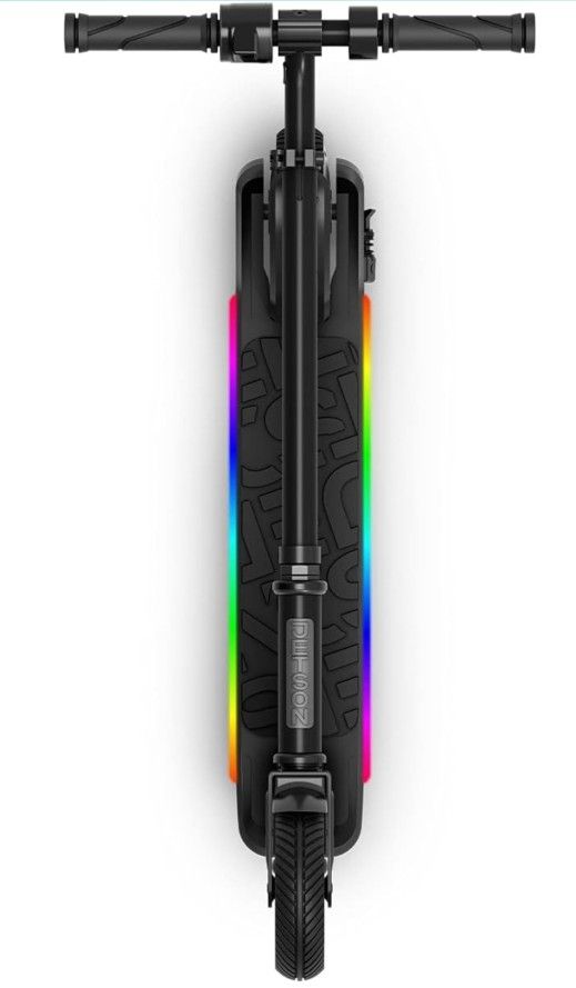 Jetson Omega Electric Scooter, Up To 10 MPH, Range Up To 5 Miles, 150-Watt Motor, Foldable, 3 Speed Mode, Light-Up Deck, Ages 8+, Black, JOMEGA-BL