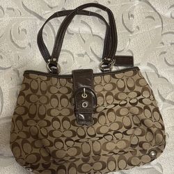 Coach Signature Vintage Soho Shoulder Bag Medium