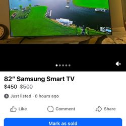 82” Samsung Smart TV