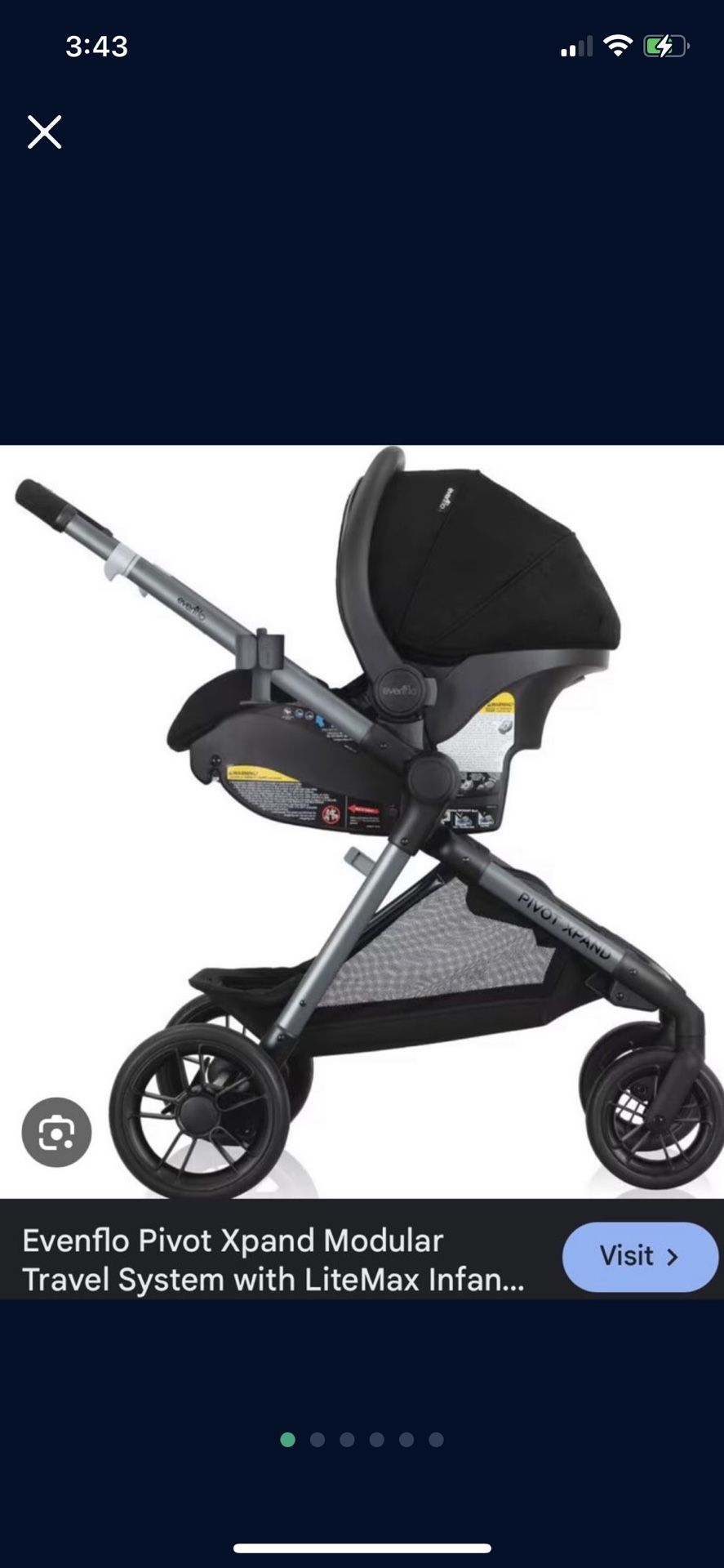 Double Stroller Evenflo Xpand