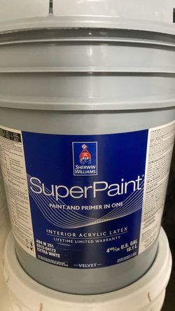 5 gallon paint (interior)white
