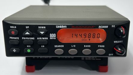 Uniden BC355N 800 MHz 300-Channel Base Mobile Scanner (#1290)