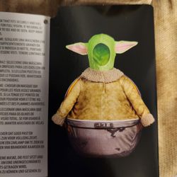 Star Wars Grogu Costume Size 4T