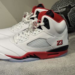 Air Jordan 5 Fire Red Size 10.5 DS New With Box 