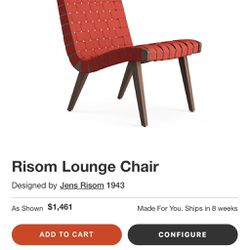 Knoll Risom Lounge Chair 