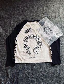 Chrome Hearts Raglan Long Sleeve T-Shirt