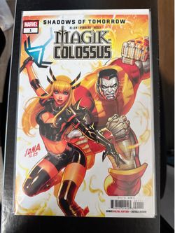 Marvel Magik & Colossus comic books