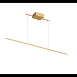 Kuzco Vega LED Light Linear Pendant – Brushed Gold - LP18248-BG-UNV