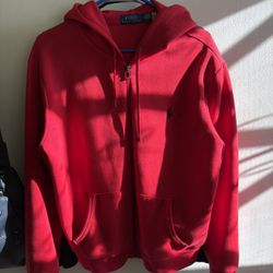 Polo Zip Up Hoodie 