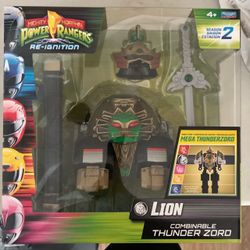 Mighty Morphin Power Rangers Re-Ignition Lion Thunder Zord Playmates Thunderzord