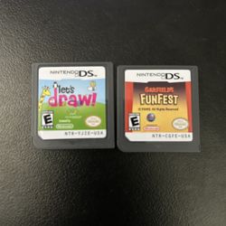 Let's Draw & Garfield's Fun Fest Nintendo DS