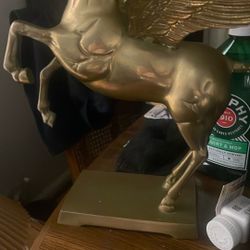Brass Horse Sculpture For Sale 
