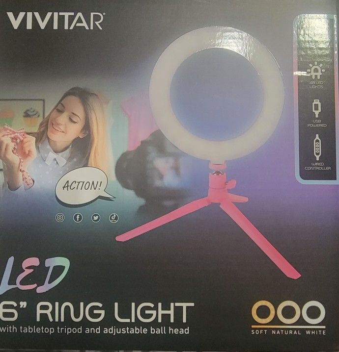 6" Ring Light