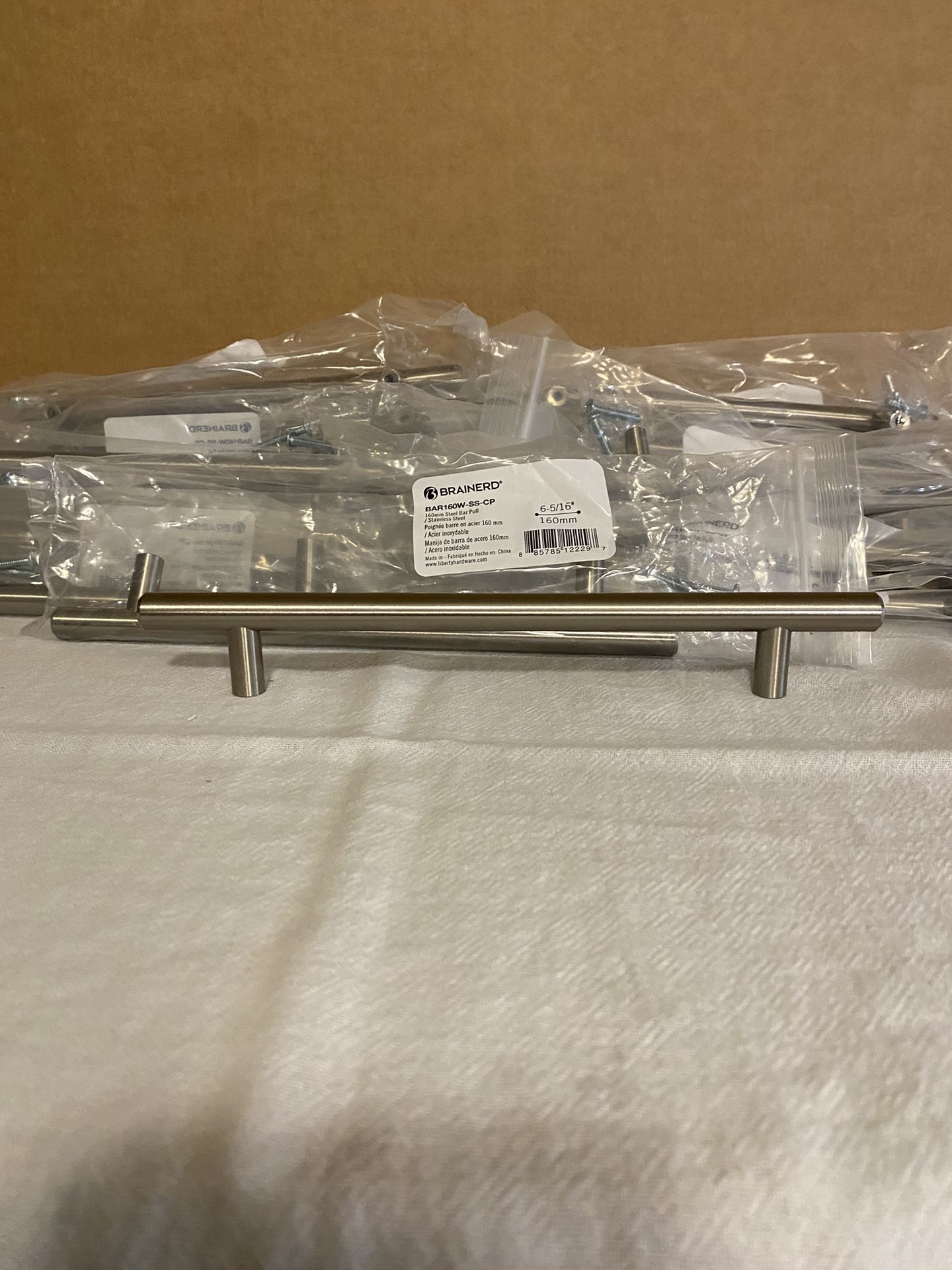 Brainerd Stainless Steel Kitchen Cabinet Pulls
