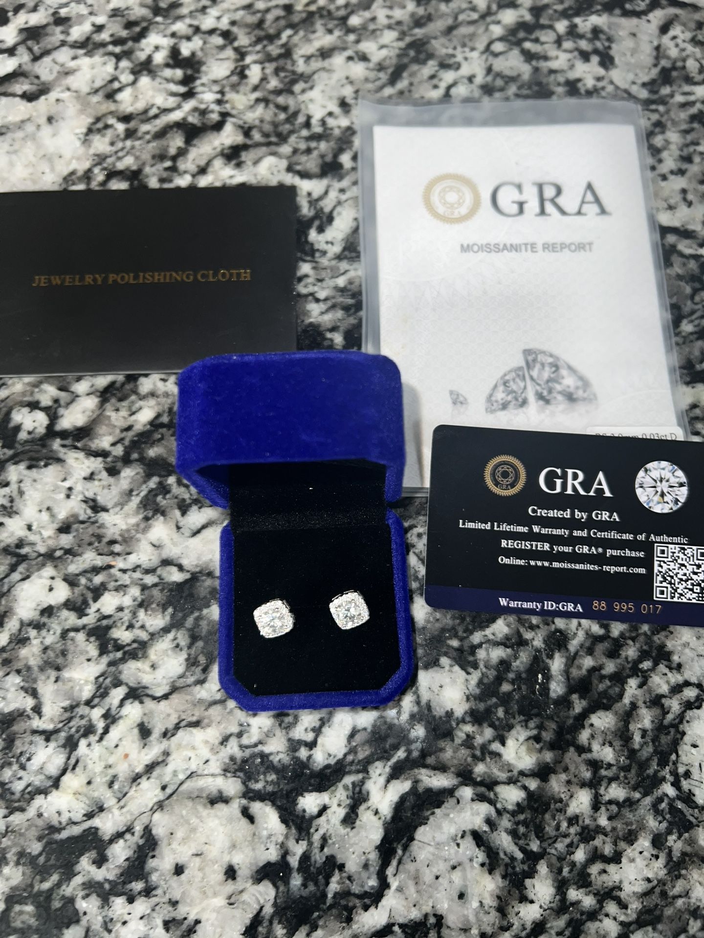 VVS Diamond Moissanite Earrings