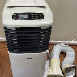 Everstar Portable AC Unit 8000 BTU with Hose and Window Silder Kit