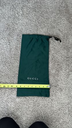 Authentic GUCCI Dust Bag In Teal Green
