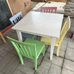 Children Table and Chairs