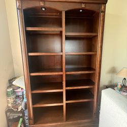 Bookshelf With Lights