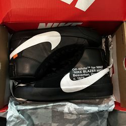 Nike Off white Blazers Size 8.5