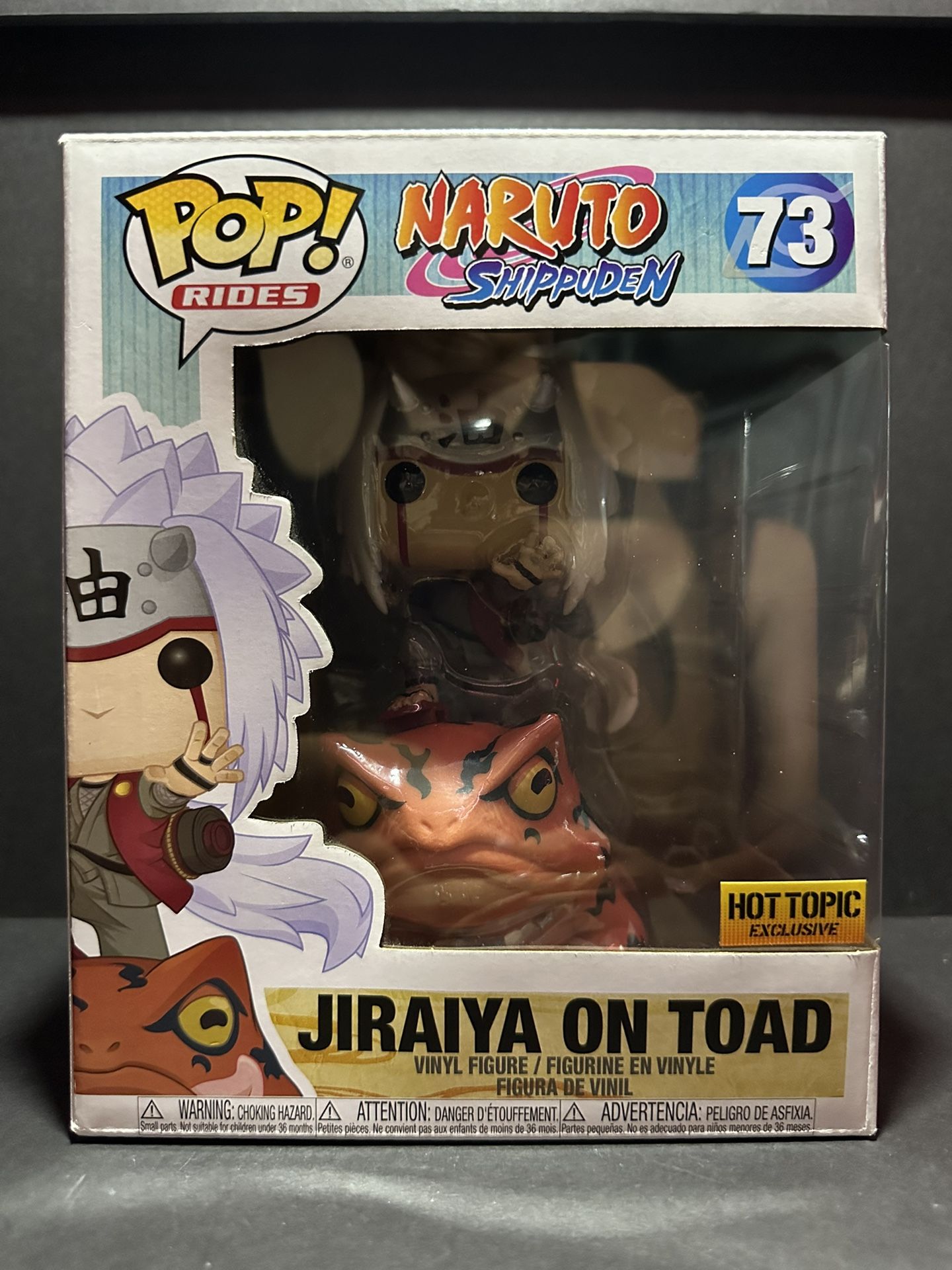 Jiraiya on Toad Funko Pop