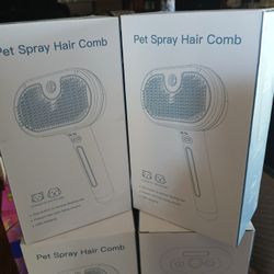 Pet Spray Hair Comb! $10 A Box Must Go! Brand New!! VALUE AT $25