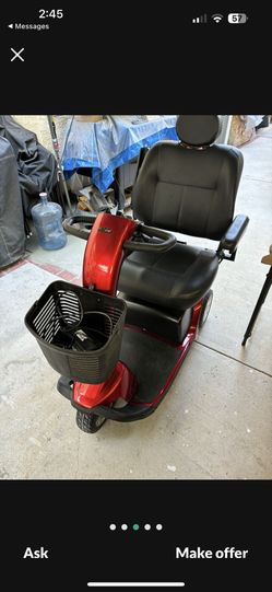 Electric Scooter And Lift With Swing Away