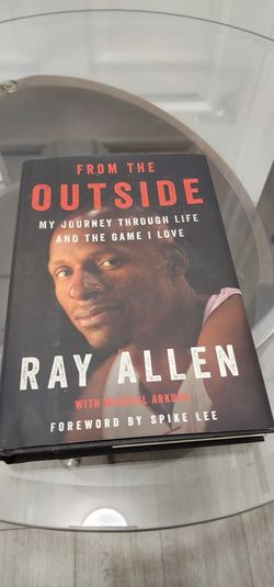 Signed Ray Allen Book