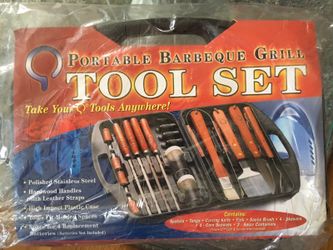 ** Reduced** NEW Barbecue tool set