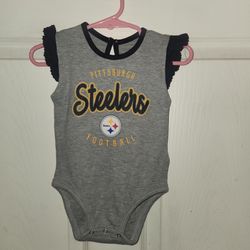 Pittsburgh Steelers Baby Girl Onesie