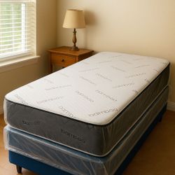 Twin Size Mattress 10 Inches Thick Excellent Comfort Also Available: Full, Queen And King New From Factory Delivery Available